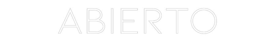 Néon personnalisé: Abierto