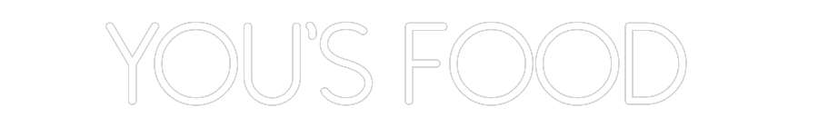Néon personnalisé: You’s food