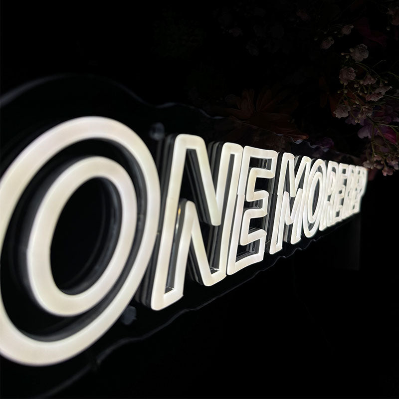 Enseigne néon One More Rep