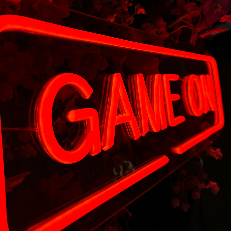 Enseigne néon Game On