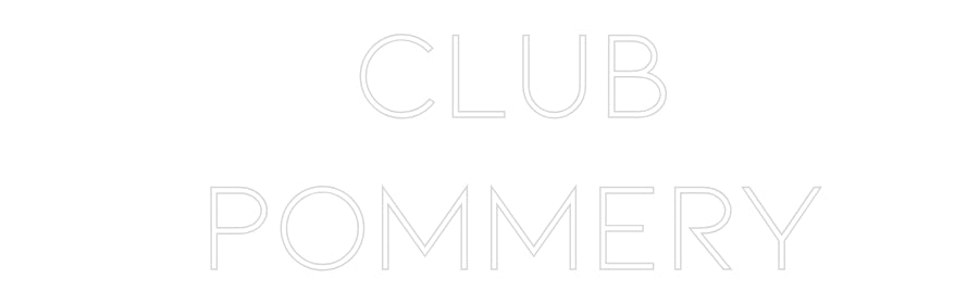 Néon personnalisé: Club
Pommery