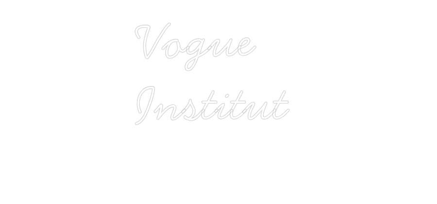Néon personnalisé: Vogue
Insti...