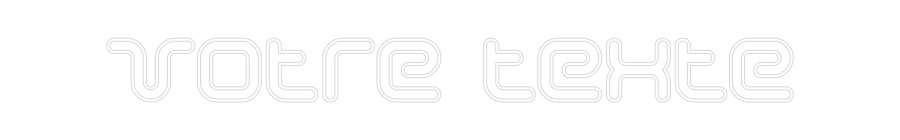 Néon personnalisé: Votre texte
