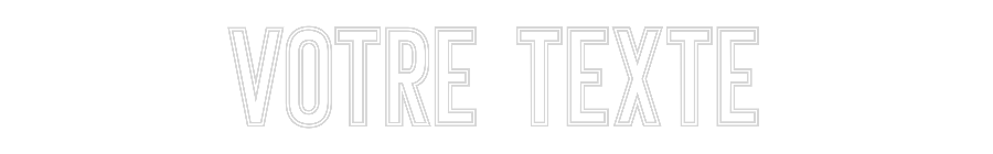 Néon personnalisé: Votre texte