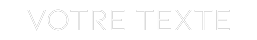 Néon personnalisé: Votre texte