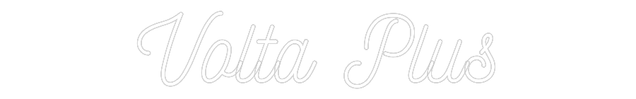 Néon personnalisé: Volta Plus