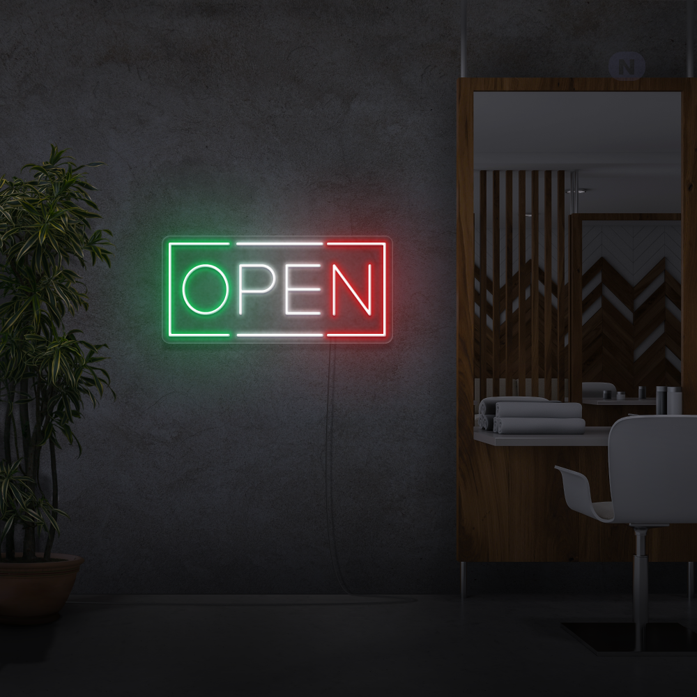 Enseigne Néon Open