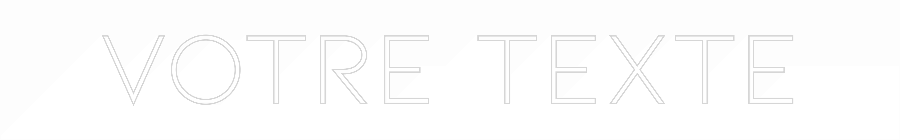 Néon personnalisé: Votre texte