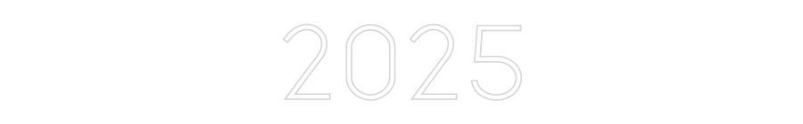 Néon personnalisé: 2025