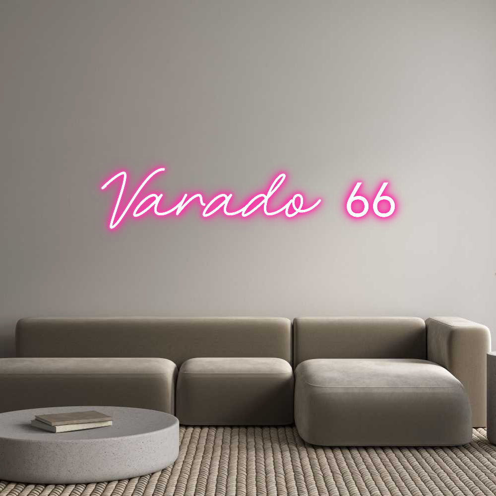 Néon personnalisé: Varado 66