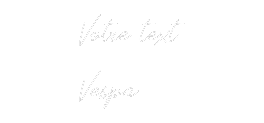 Néon personnalisé: Votre text
...