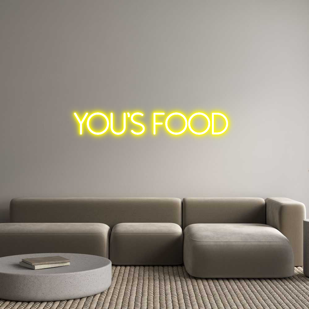 Néon personnalisé: You’s food