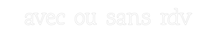 Néon personnalisé: avec ou sans ...