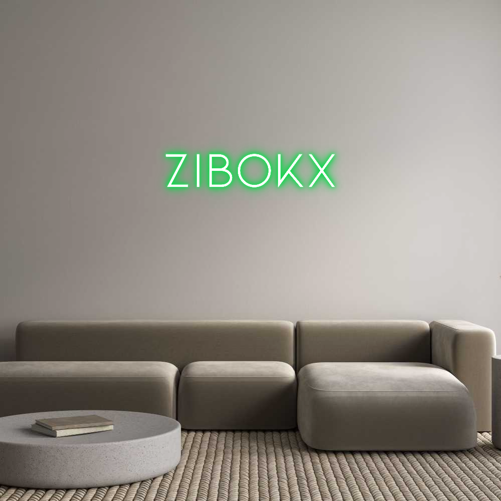 Néon personnalisé: ZIBOKX