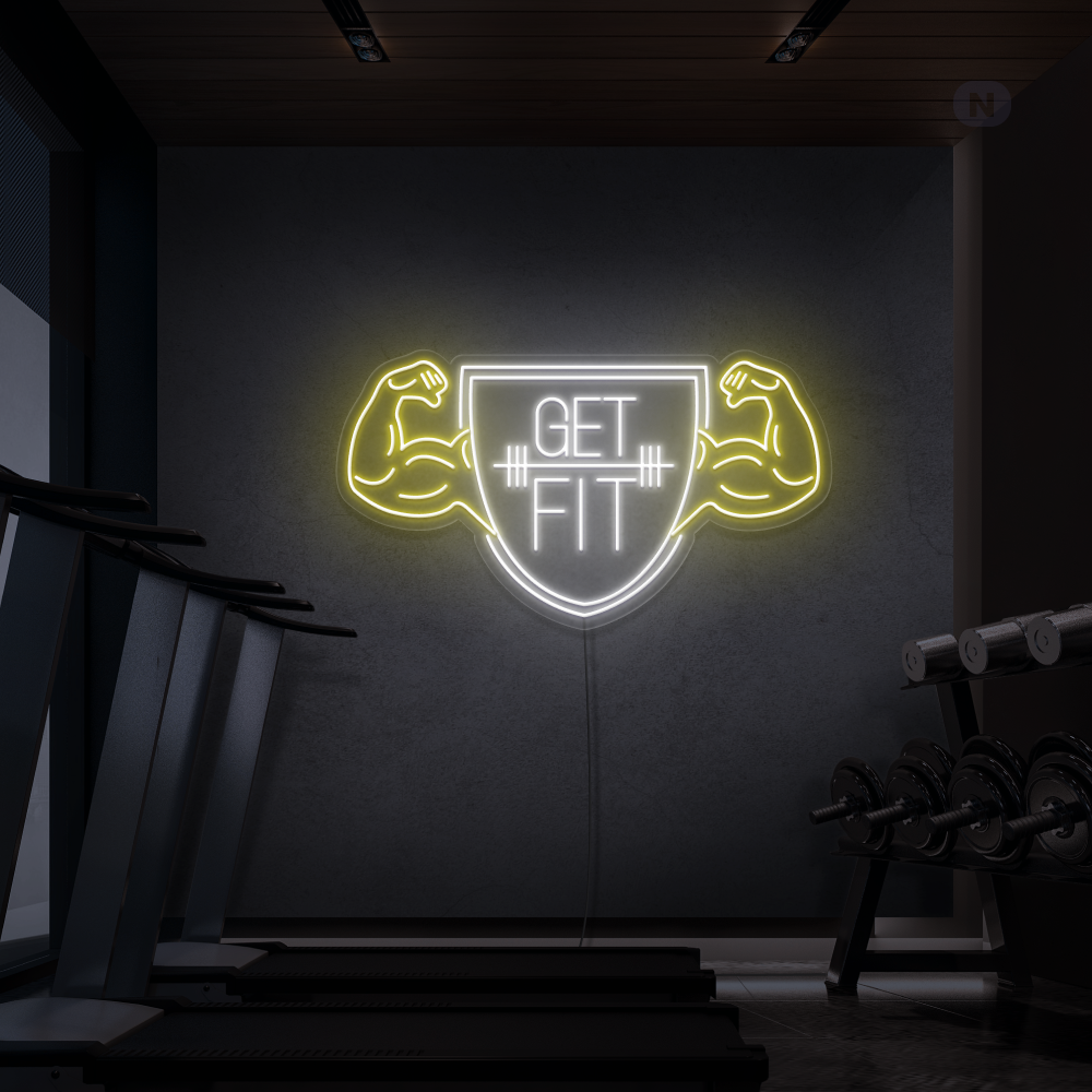 Enseigne Néon Get Fit