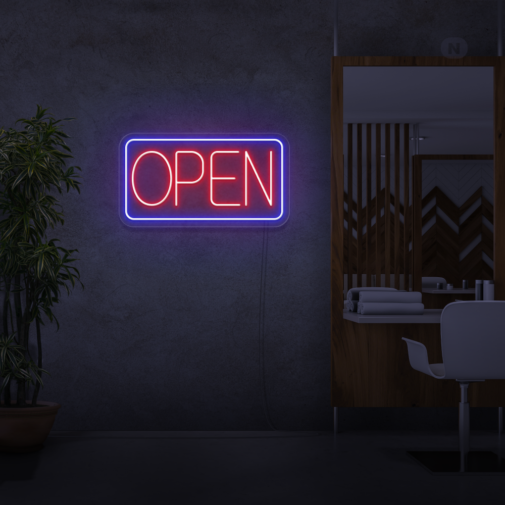 Enseigne Néon Open