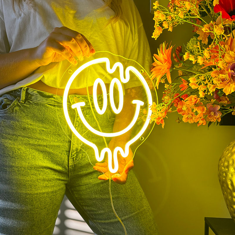 Enseigne Néon Sourire