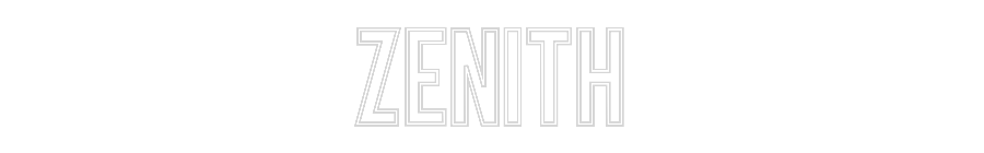 Néon personnalisé: ZENITH