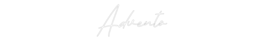Néon personnalisé: Advento