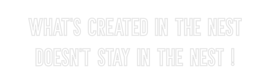 Néon personnalisé: What's create...