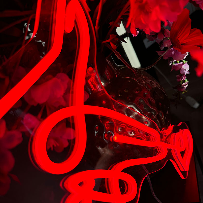 Enseigne néon Lovestarget