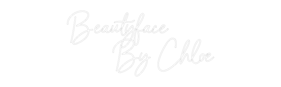 Néon personnalisé: Beautyface
...