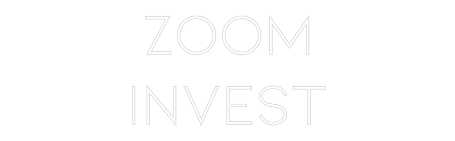 Néon personnalisé: ZOOM
INVEST