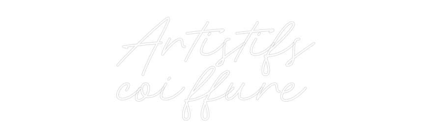 Néon personnalisé: Artistifs
co...