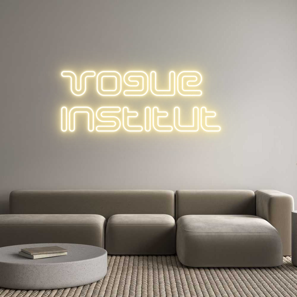 Néon personnalisé: Vogue
Insti...