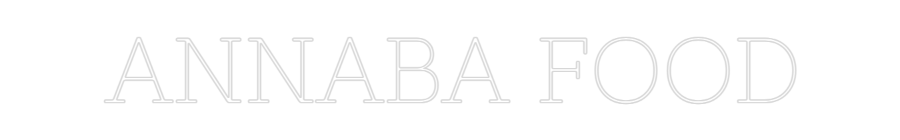 Néon personnalisé: ANNABA FOOD