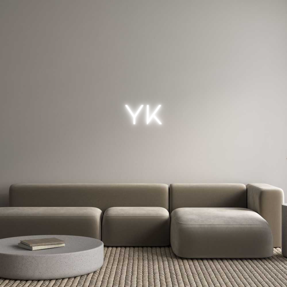 Néon personnalisé: YK