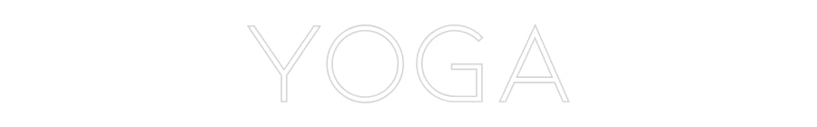 Néon personnalisé: YOGA