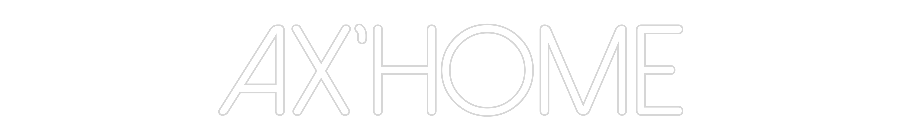 Néon personnalisé: AX’HOME