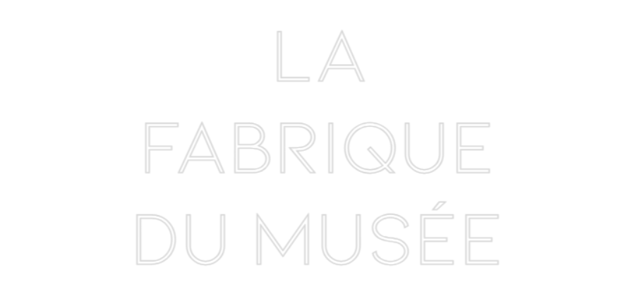 Néon personnalisé: la
fabriqu...