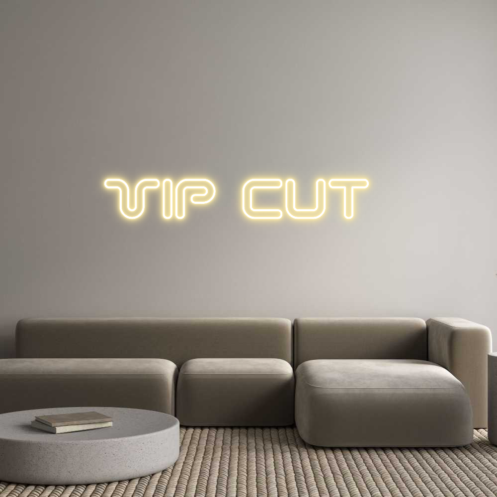 Néon personnalisé: VIP CUT