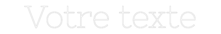 Néon personnalisé: Votre texte