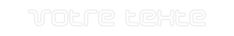 Néon personnalisé: Votre texte