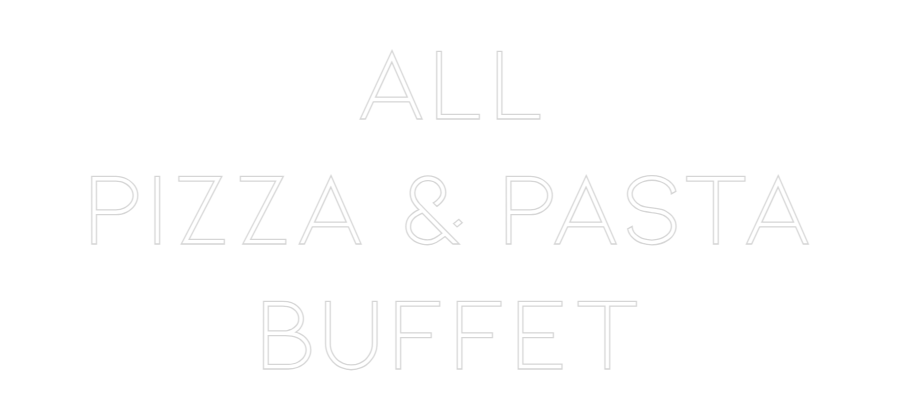 Néon personnalisé: ALL
PIZZA & ...