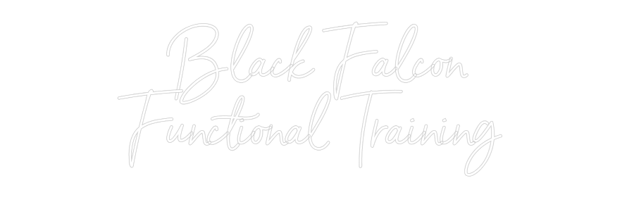 Néon personnalisé: Black Falcon
...