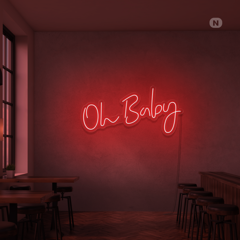 Enseigne Néon Oh Baby