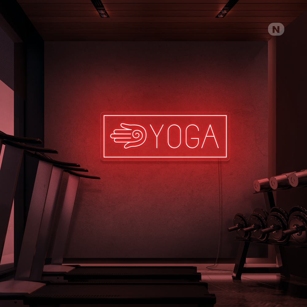 Enseigne Néon Yoga
