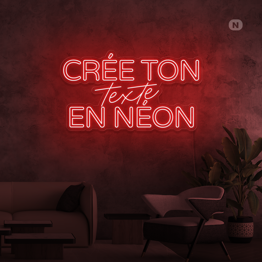 Crée ton texte en neon
