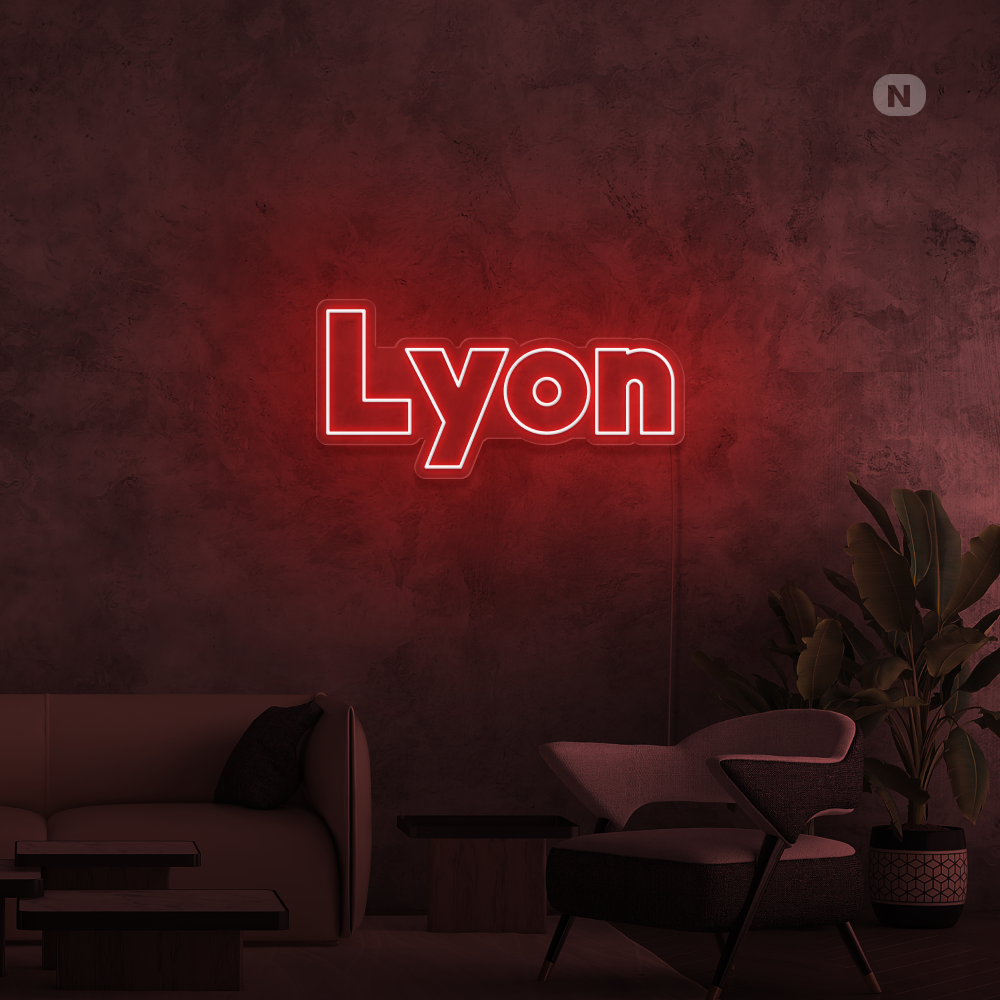 Éclairage au néon Lyon