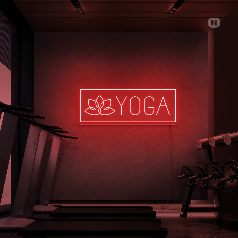 Enseigne Néon Yoga