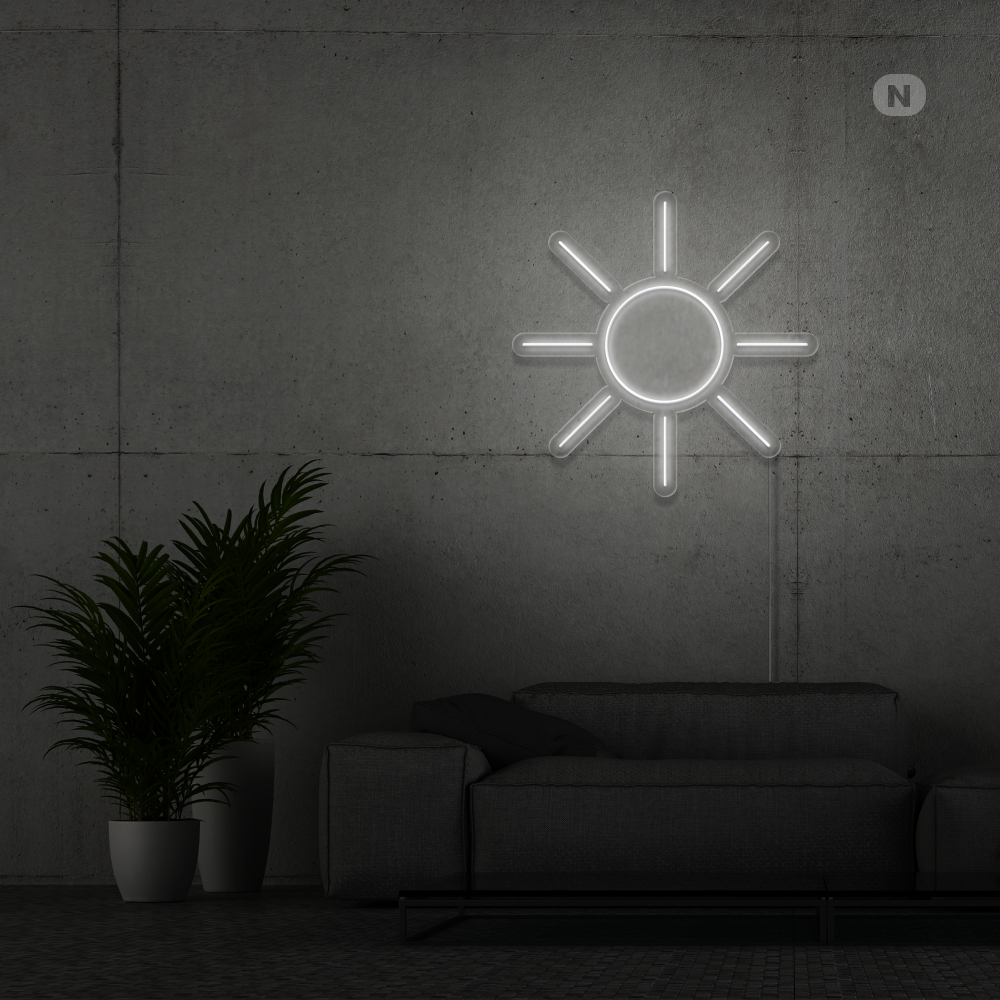 Enseigne Néon Soleil