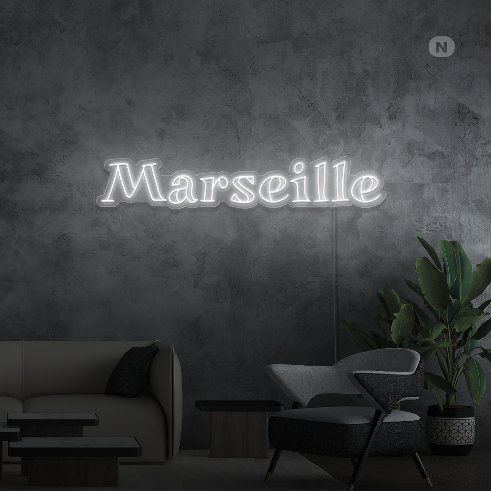 Éclairage au néon Marseille