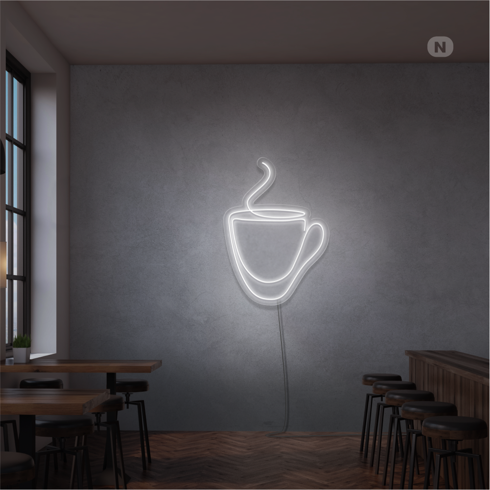 Enseigne Néon Tasse à café