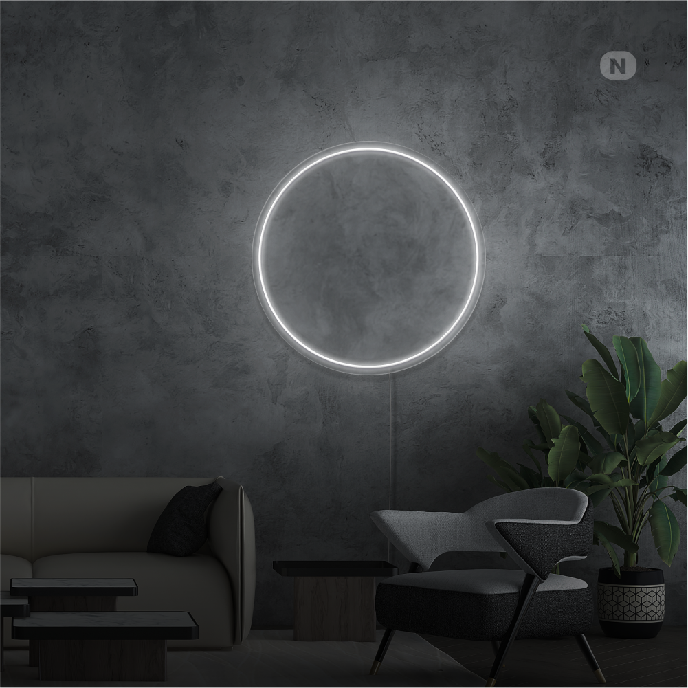 Enseigne Néon Cercle ZEN