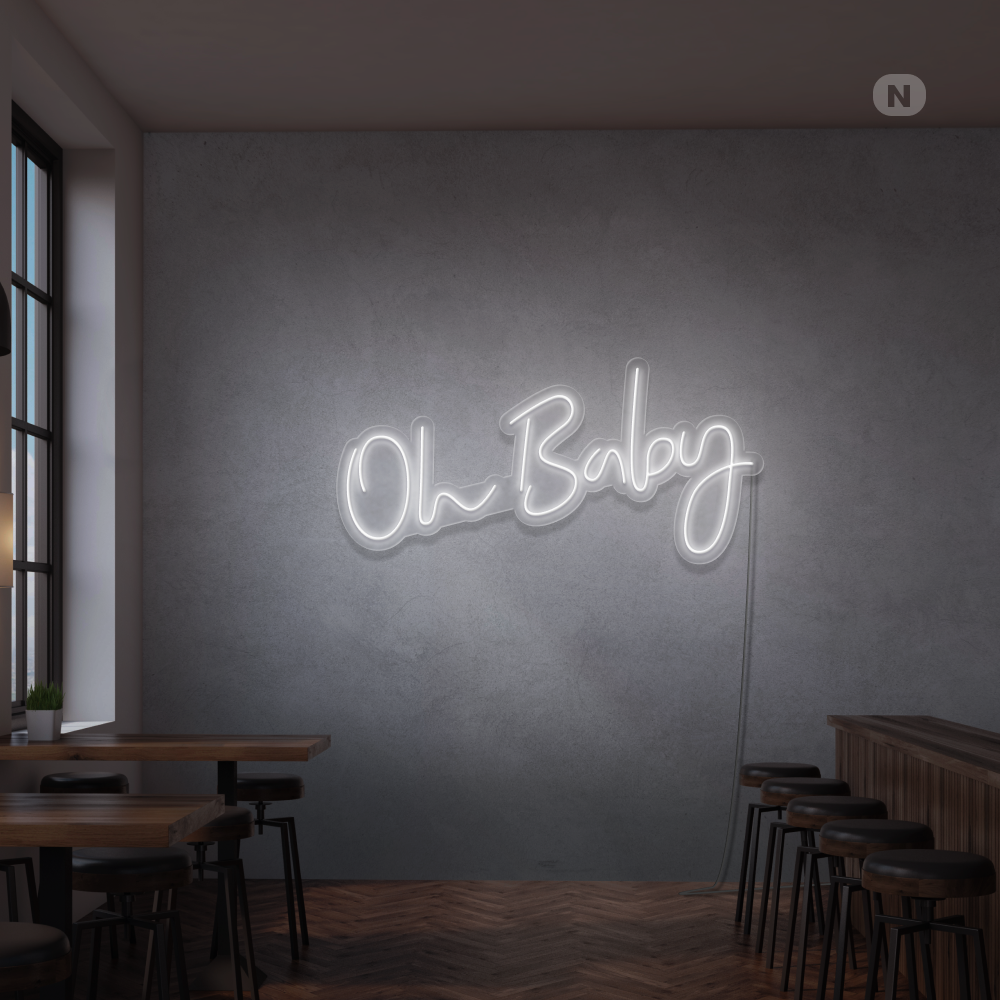 Enseigne Néon Oh Baby