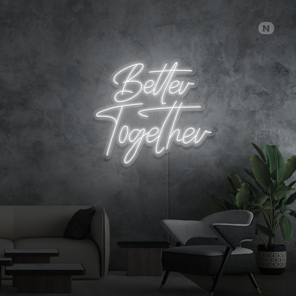 Enseigne Néon Better Together